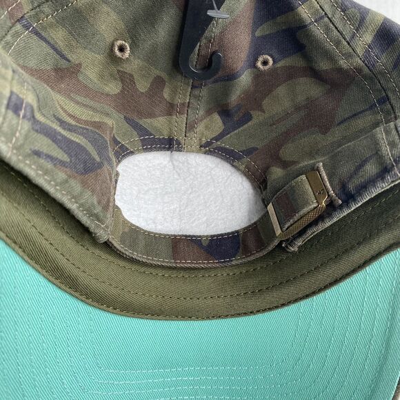 47 Brand Clean Up Los Angeles Lakers Camo Turquoise Adjustable Hat Cap OSFA New - Picture 5 of 6